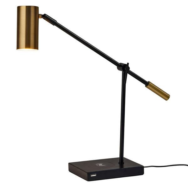 Adesso Collette Charge LED Desk Lamp alternate view