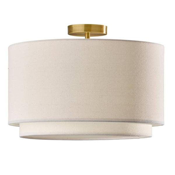 Adesso Finley Double Layer Flush Mount Fixture