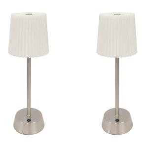 Adesso Rechargeable LED Table Lamp - Set of 2