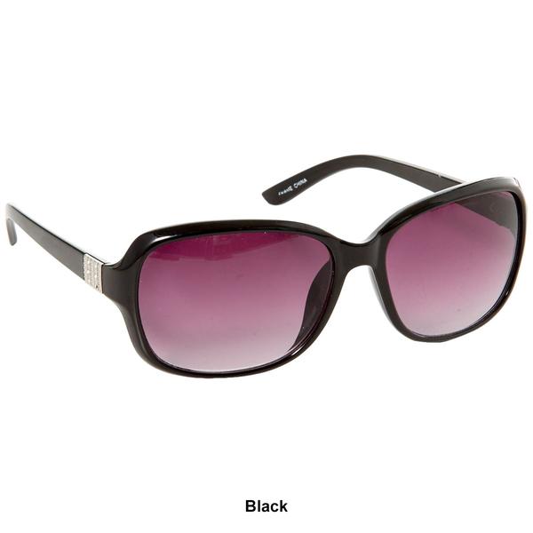 Womens Ashley Cooper(tm) Rounded Rectangle Stone Accents Sunglasses alternate view