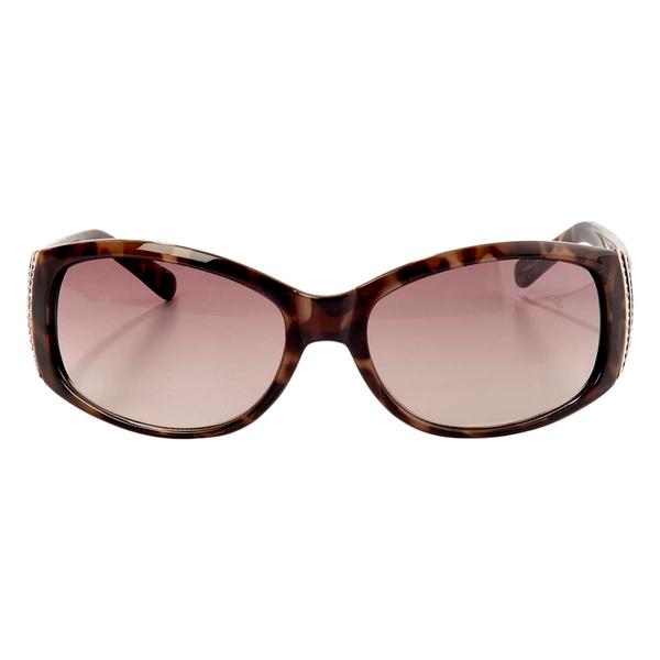 Womens Ashley Cooper(tm) Plastic Mod Oval Wrap Sunglasses alternate view