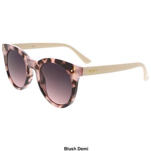 Womens Roxy Catty Round Sunglasses w/Rivets alternate view