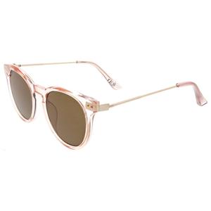 Womens Roxy Keyhole Round Sunglasses