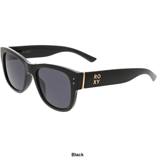 Womens Roxy Mid Size Square Sunglasses With Rivets alternate view