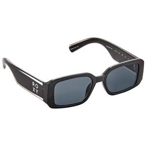 Womens Roxy Bold Angular Rectangle w/Wide Temple Sunglasses alternate view