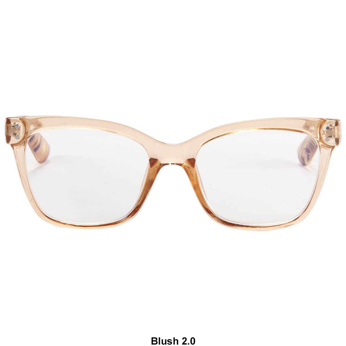 Womens O By Oscar Blush Square Readers Glasses
