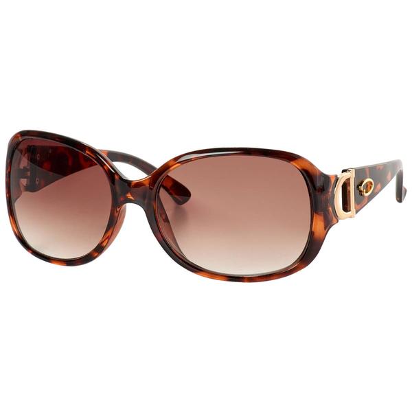 Womens O by Oscar Rectangle with Buckle Hinge Sunglasses alternate view
