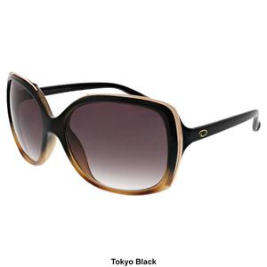 Womens Oscar Large Square with Metal Inlay Sunglasses alternate view