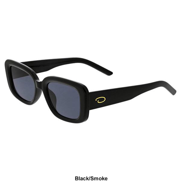 Womens O by Oscar Slim Rectangle Sunglasses alternate view