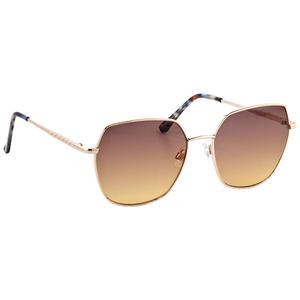 Womens O By Oscar Square Woven Temple Sunglasses alternate view