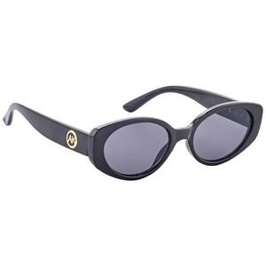 Womens Anne Klein Slim Tapered Oval Cateye Sunglasses alternate view