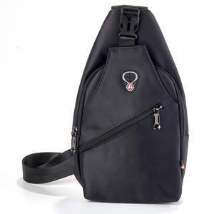 Mens Black Sling Backpack