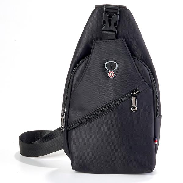 Mens Black Sling Backpack