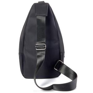 Mens Black Sling Backpack alternate view