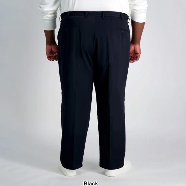 Mens Big & Tall Haggar(R) Flat Front Iron Free Pants alternate view