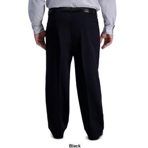 Mens Big & Tall Haggar(R) Pleated Iron Free Pants alternate view