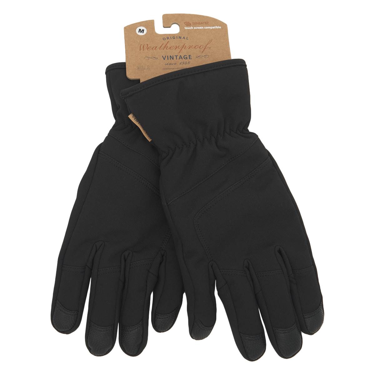 Mens Weatherproof(R) Softshell Winter Gloves