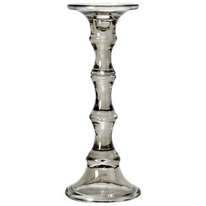 Mikasa(R) 11.75in. Glass Candle Holder - Smoke