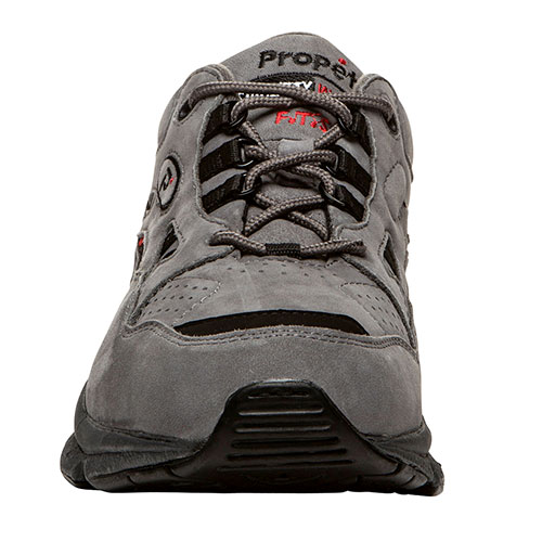 Mens Propet(R) Stability Walker Walking Shoes- Grey