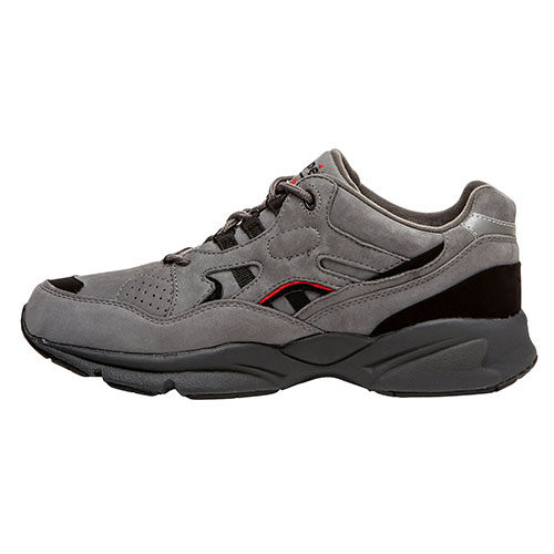 Mens Propet(R) Stability Walker Walking Shoes- Grey