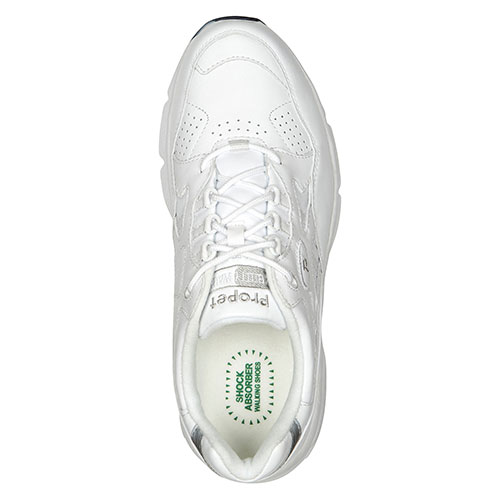 Mens Propet(R) Stability Walker Walking Shoes - White