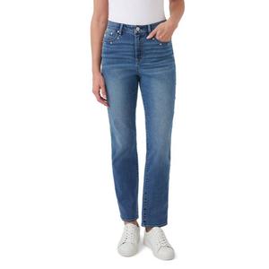 Womens Seven7 Studded Vintage Straight Leg Jeans