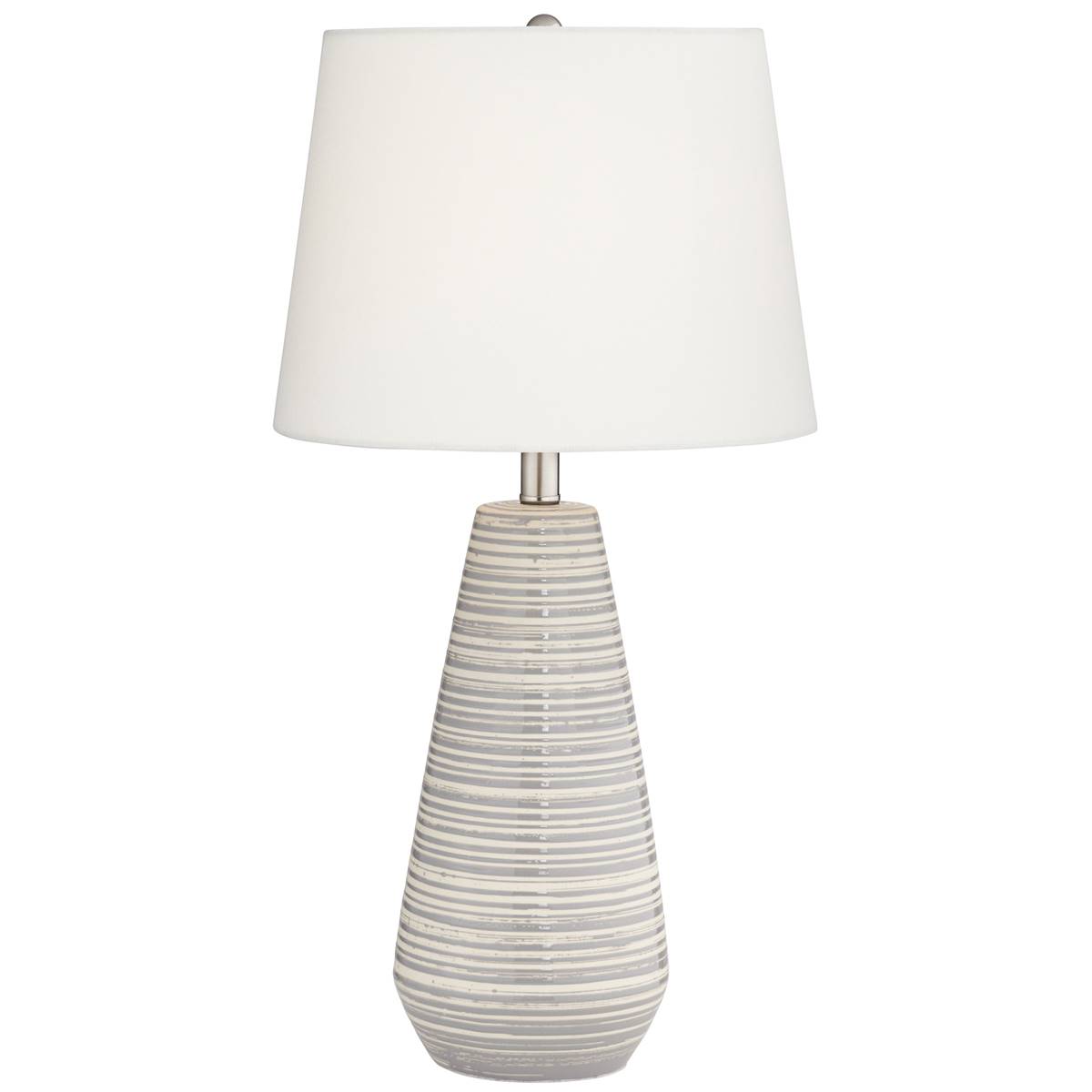 Pacific Coast Lighting Sully 27in. Grey Seagull Table Lamp