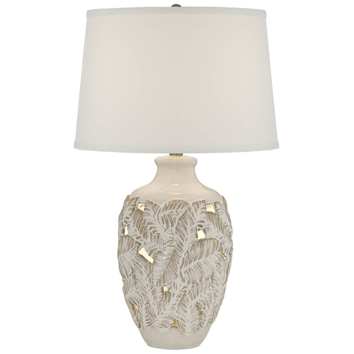 Pacific Coast Lighting Palm Bay 26in. Almond Table Lamp