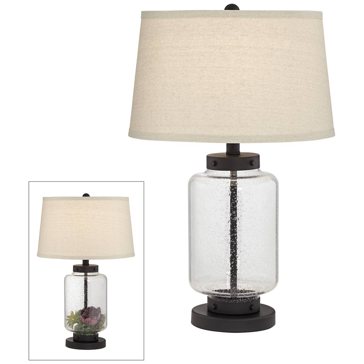 Pacific Coast Lighting Collector's Dream 24in. Black Table Lamp