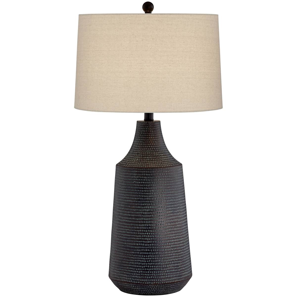 Pacific Coast Lighting Rocco 30in. Black  Table Lamp