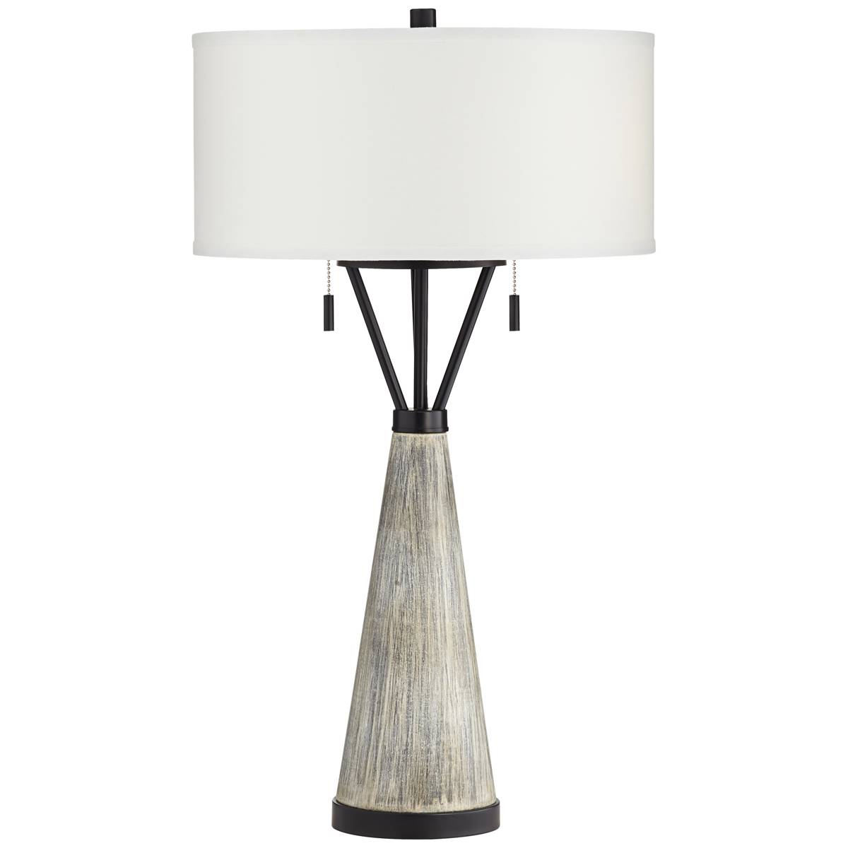 Pacific Coast Lighting Oakland 29in. Grey Table Lamp