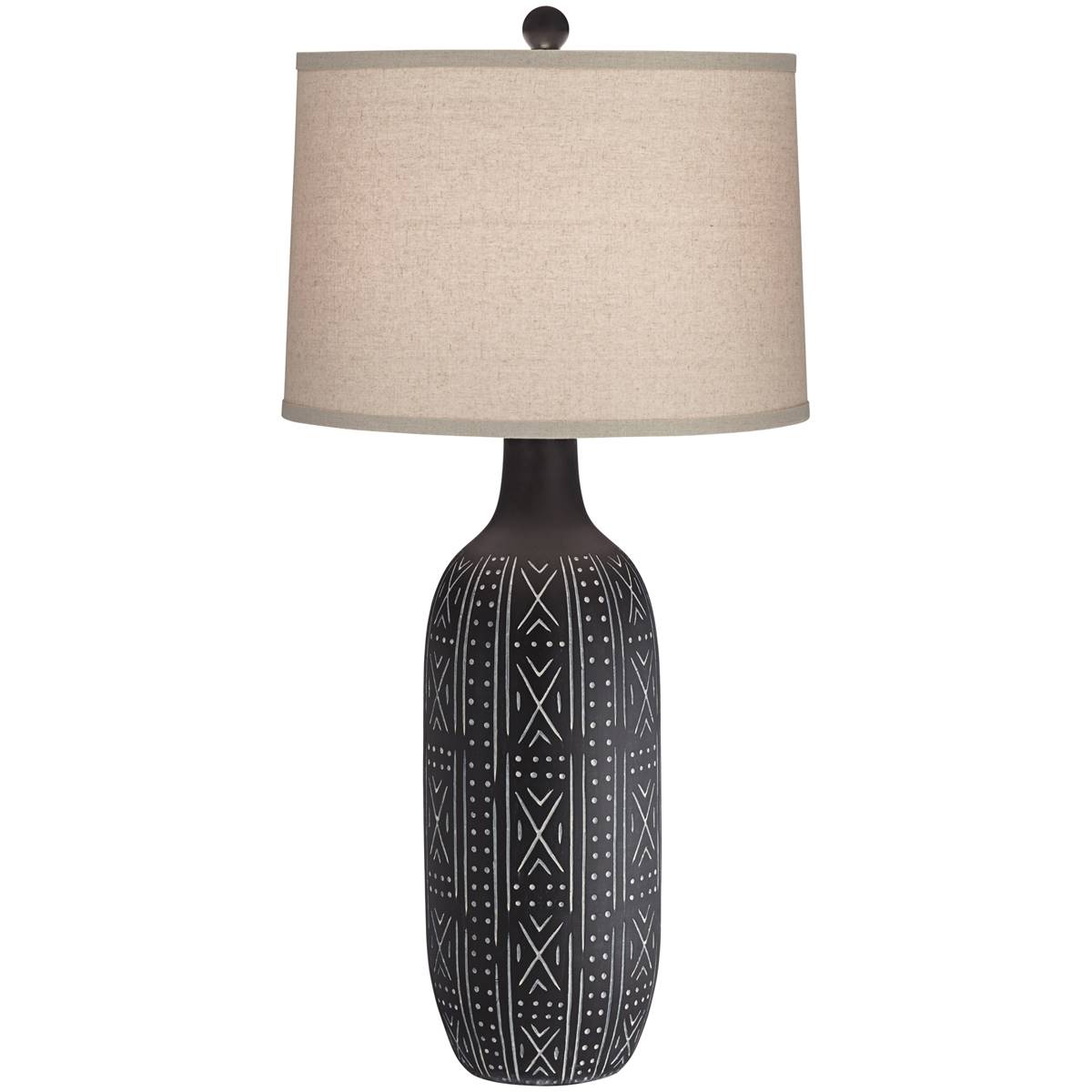 Pacific Coast Lighting Blackwater 32in. Charcoal Table Lamp