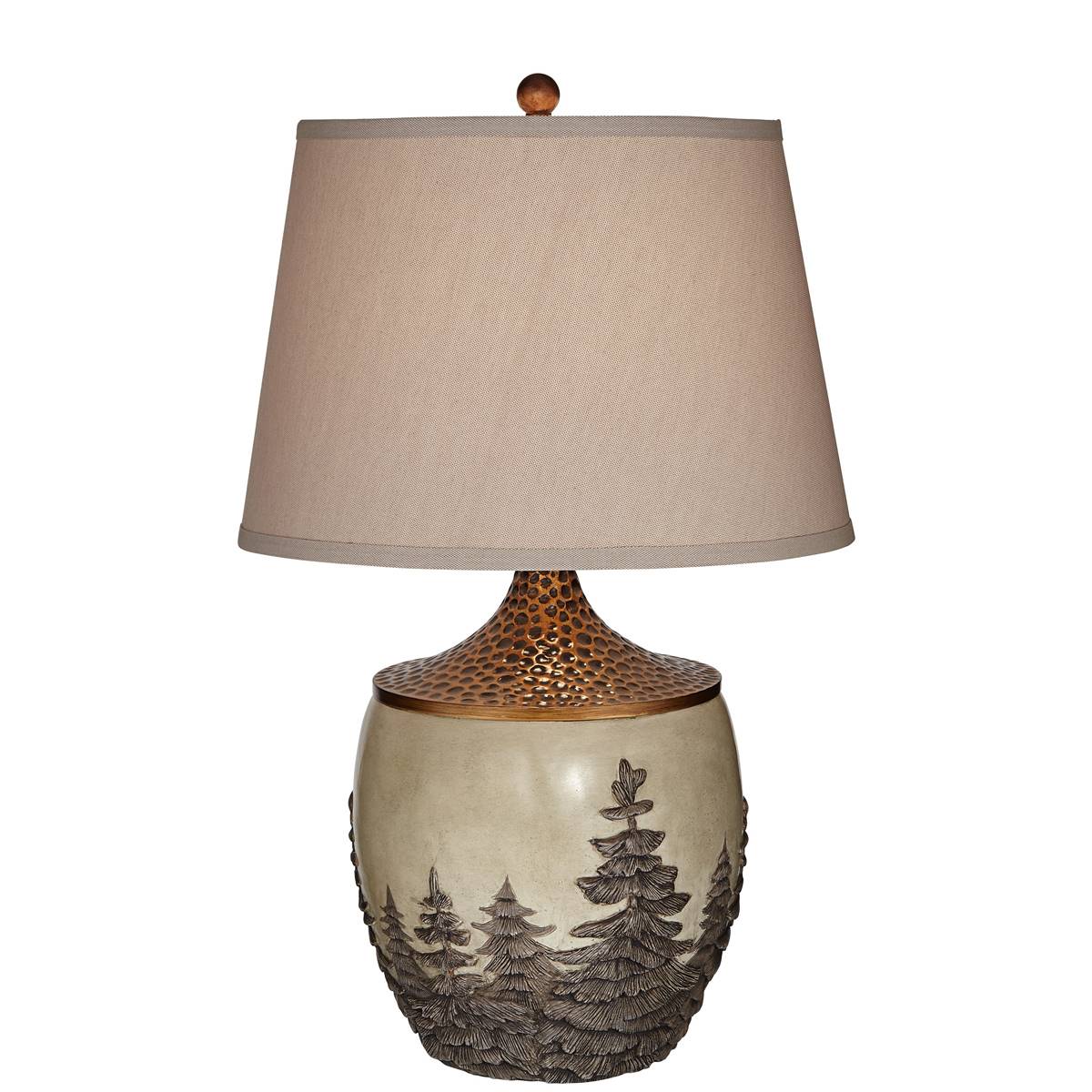 Pacific Coast Lighting Great Forest 30in. Copper Table Lamp