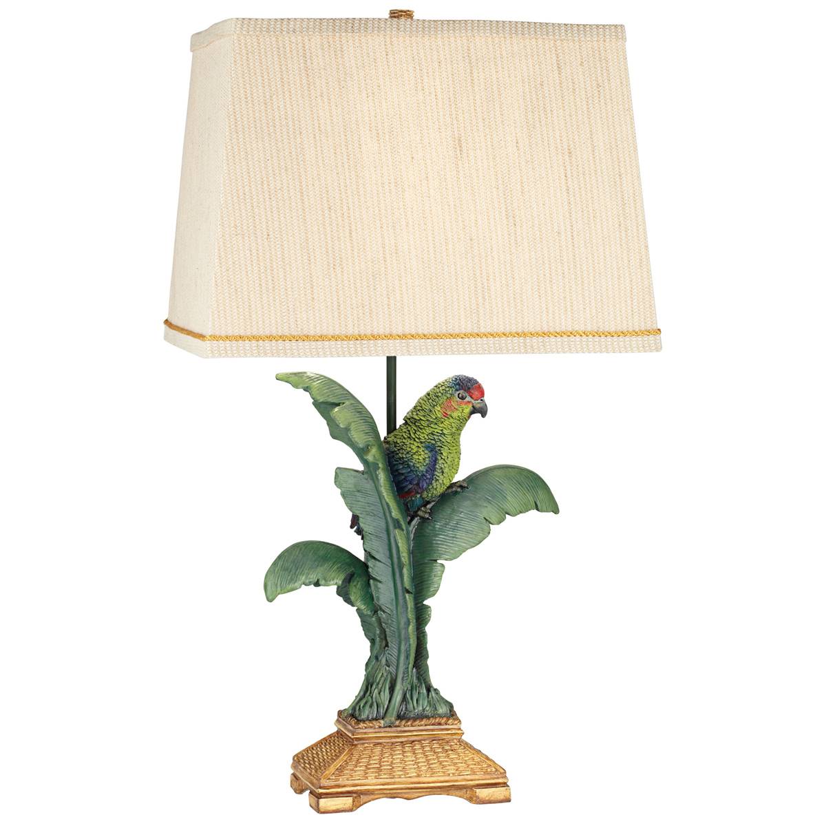 Pacific Coast Lighting Tropical Parrot 29.5in. Table Lamp