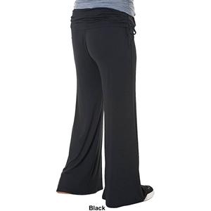 Womens Due Time Fold Over Side Cinch Maternity Palazzo Pants alternate view
