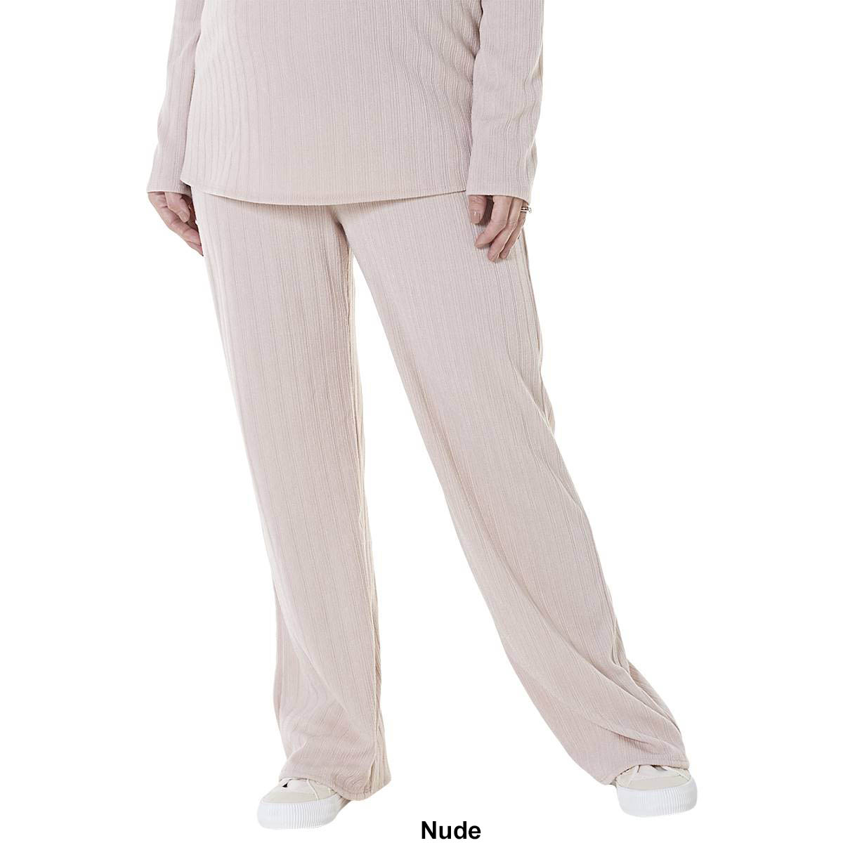 Womens Due Time Pull On Cozy Rib Knit Casual Maternity Pants