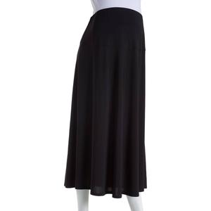 Womens Due Time Pull-On Over The Belly Solid Maternity Skirt