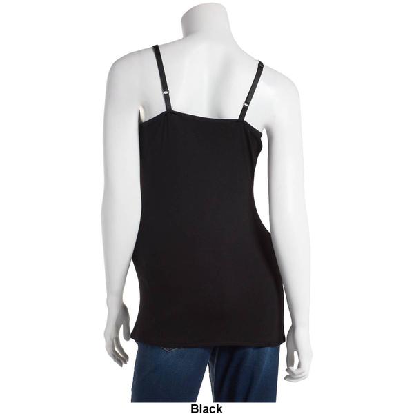 Womens Due Time Nursing Cami Built-in Bra Maternity Top alternate view