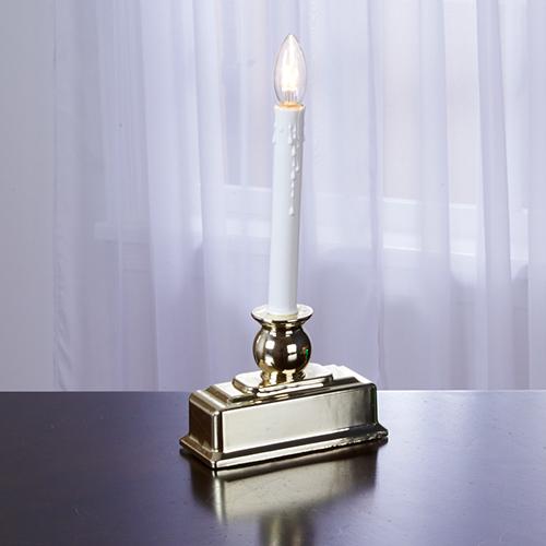 12in. Warm White LED Candle