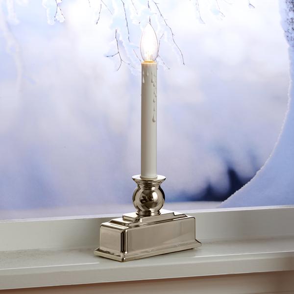 12in. Warm White LED Candle alternate view