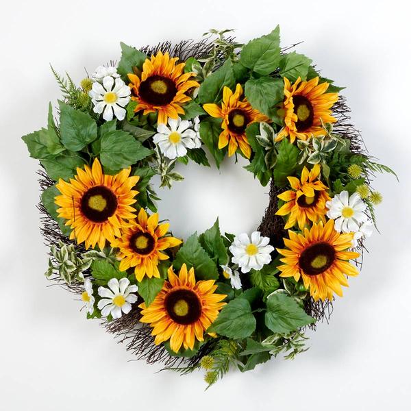Sunflower/Rudeebeckia Vine Wreath