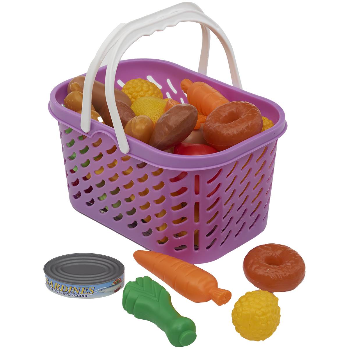 Gi-Go Toys 40pc. Play Food Basket