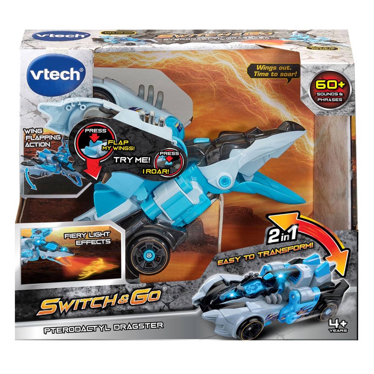 VTech Switch & Go Pterodactyl Dragster