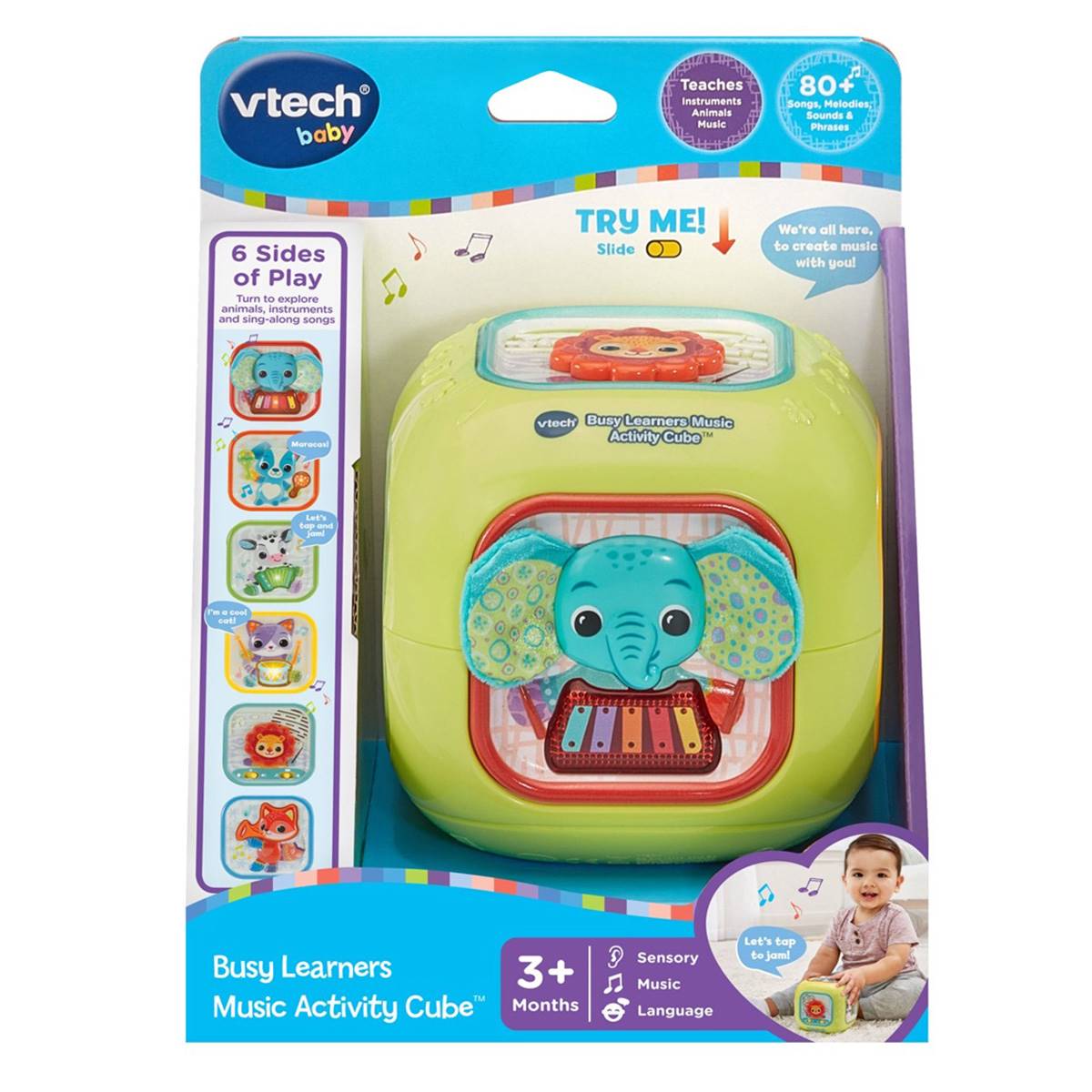 VTech Baby Busy Learners Music Activity Cube