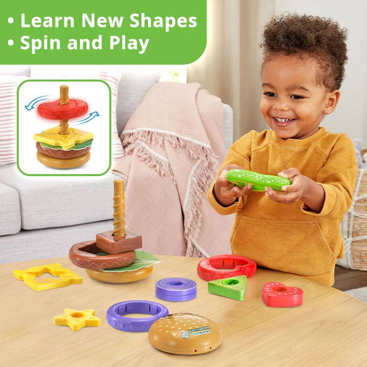 VTech 4-in-1 Learning Hamburger