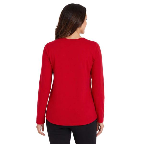 Womens Project Long Sleeve Sequin Ho Ho Ho Tee alternate view