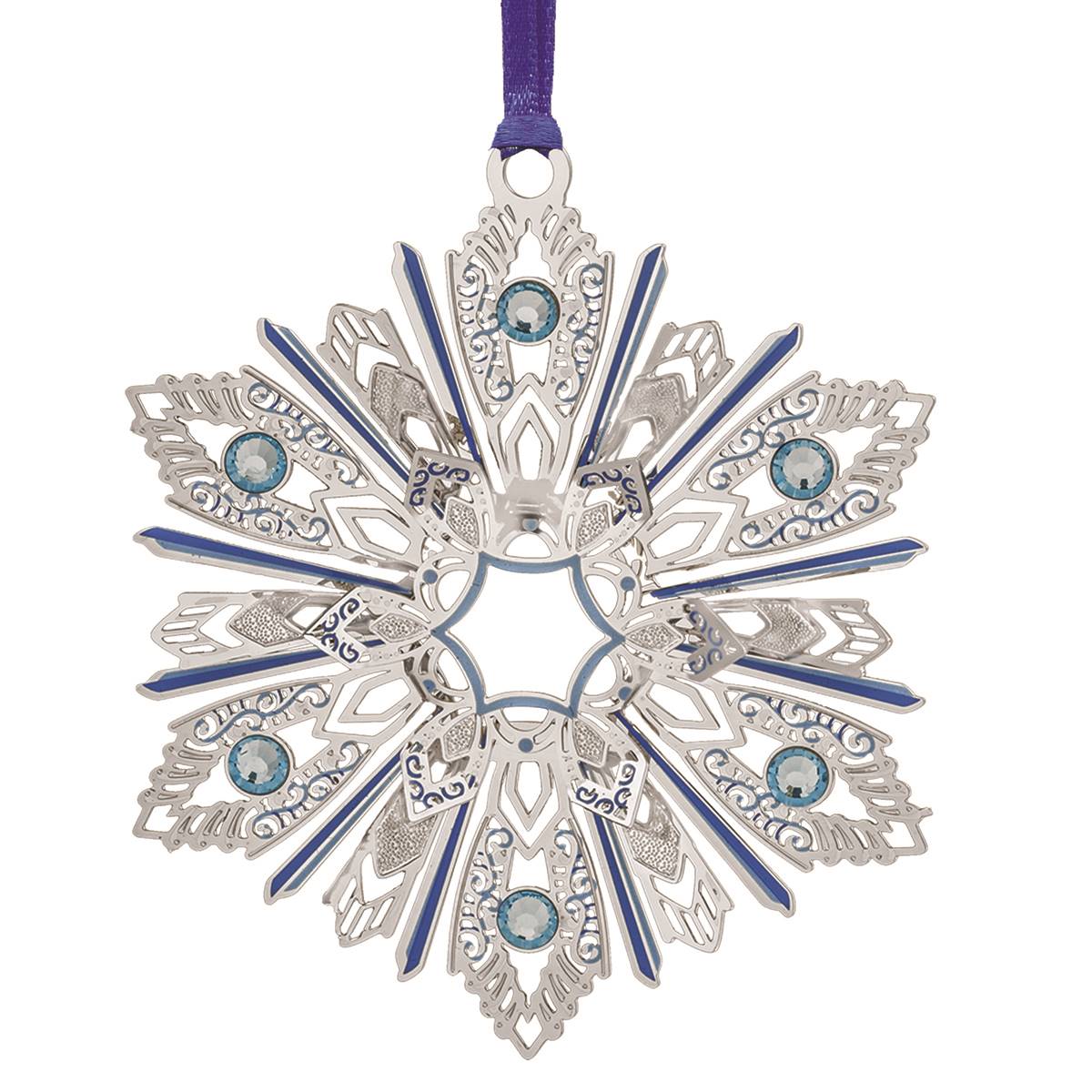 Beacon Design Jeweled Snowflake Ornament