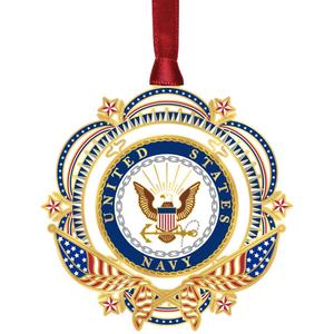 Beacon Design Patriotic US Navy Ornament