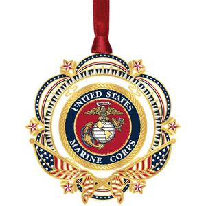 Beacon Design Patriotic US Marine Corps Ornament