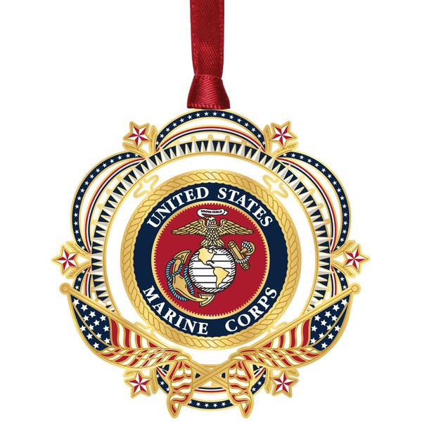 Beacon Design Patriotic US Marine Corps Ornament